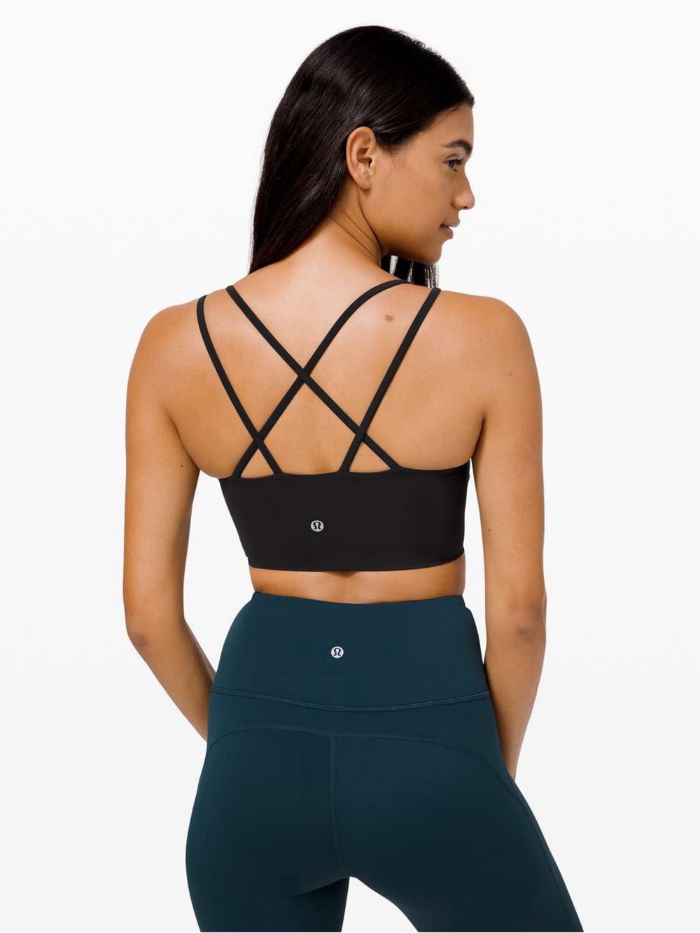 Lululemon Like a Cloud Bra Long Line Light Support, B/C Cup
Black size 6 strappy